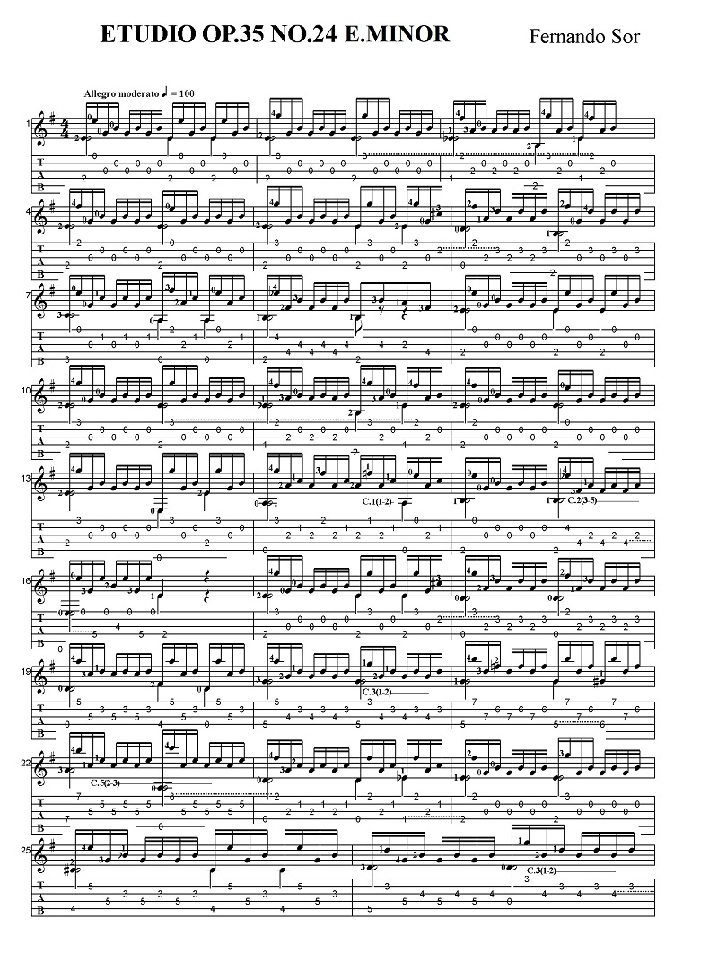 �t�F���i���h�E�\���@���K�� Op.35 No.24