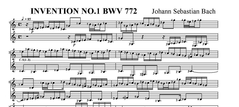 ���n���E�[�o�X�e�B�A���E�o�b�n�@�C���x���V���� No.1 BWV 772 ����