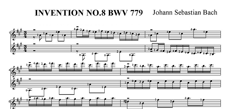 ���n���E�[�o�X�e�B�A���E�o�b�n�@�C���x���V���� No.8 BWV 779 ����